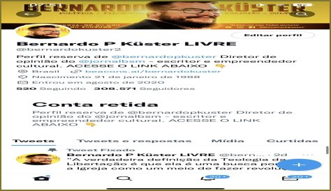 Bernardo P Küster Youtuber overview